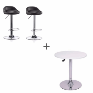 Set de Mesa alta y Sillas altas