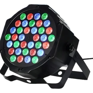 Set 3 Focos 36 Led Rgb con controlador Dmx