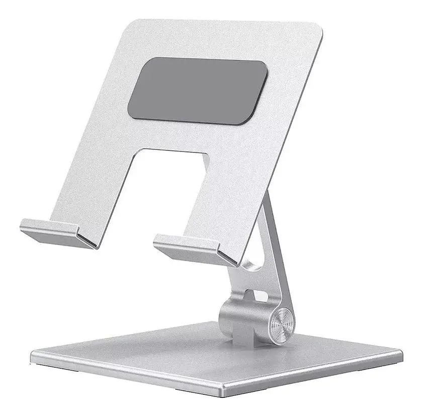 Soporte Escritorio Aluminio Ajustable Para iPad Y Tablet