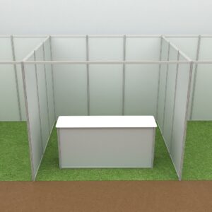 Counter EcoPanel modulado 200x100x50 cms.
